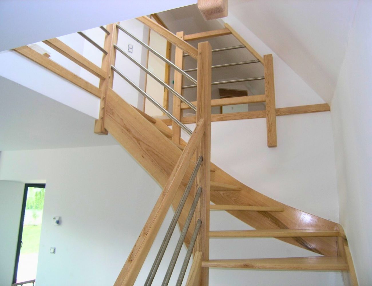 Escalier frêne