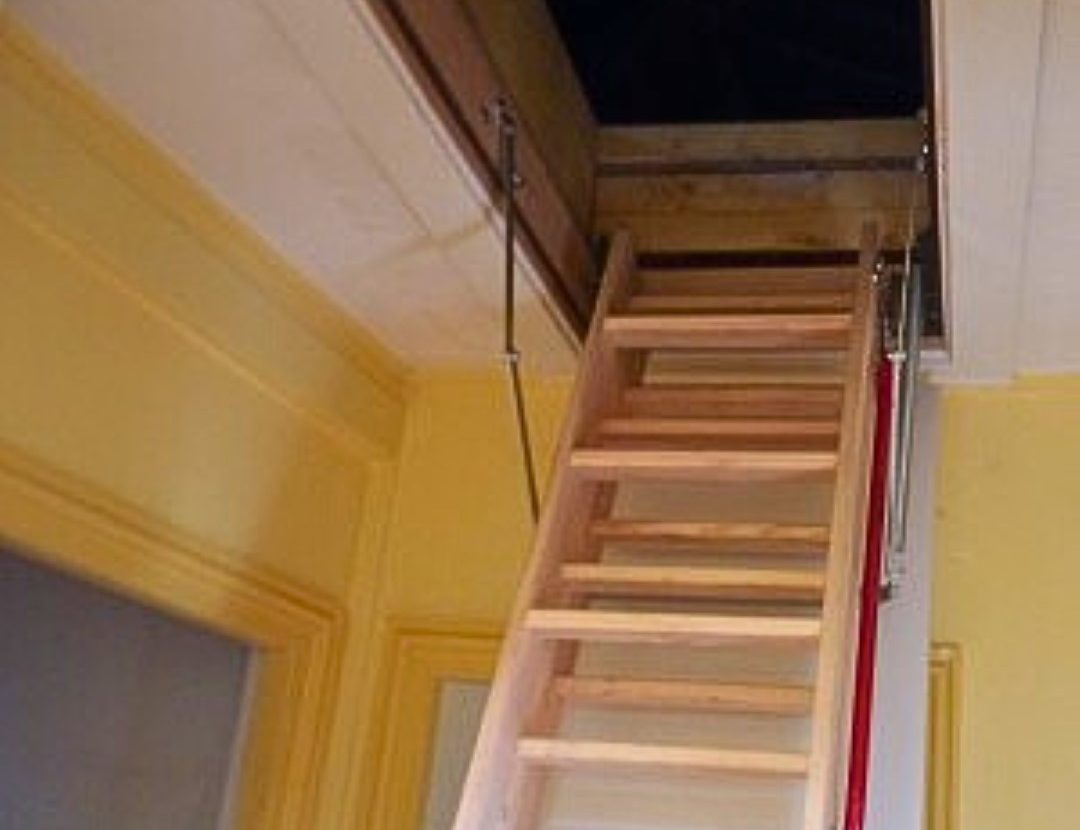 escalier escamotables avec trappe étanche a l'air