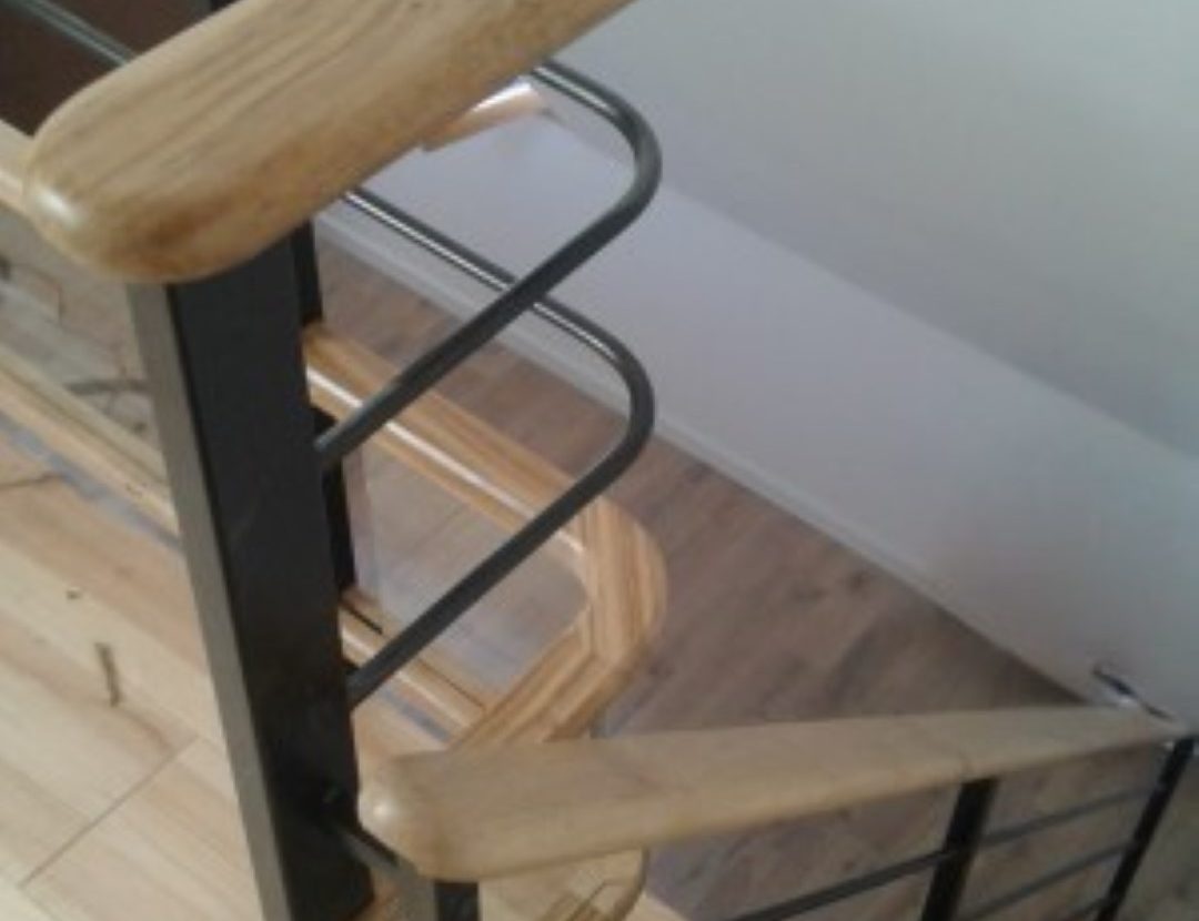 Main courante chêne